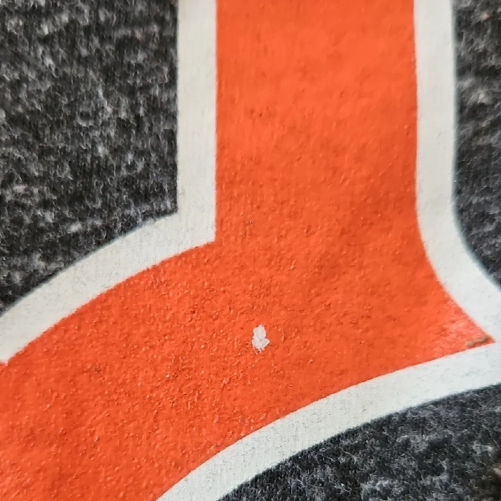 5th & Ocean Black and Orange V-Neck Kids Tee - Picture 5 of 7